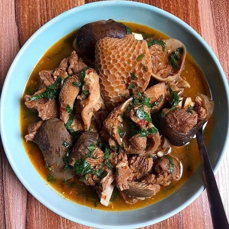 Goat meat pepper soup